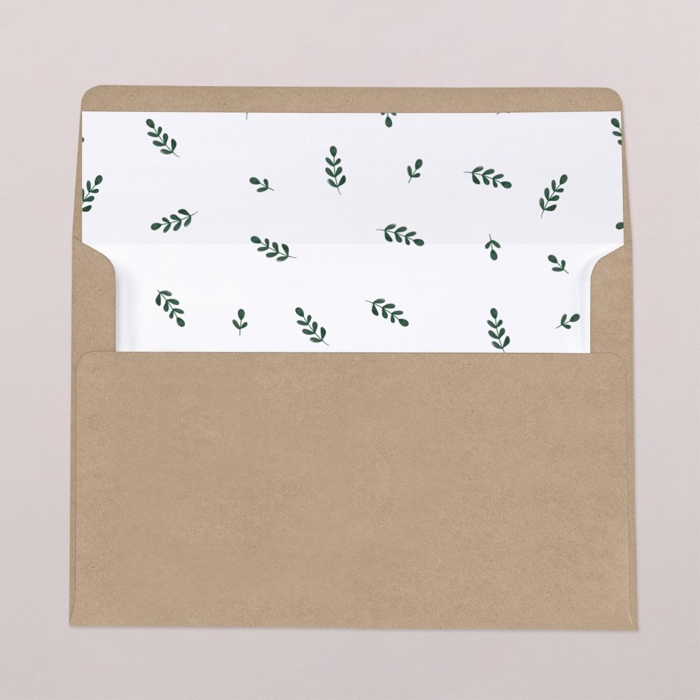 Envelope liner