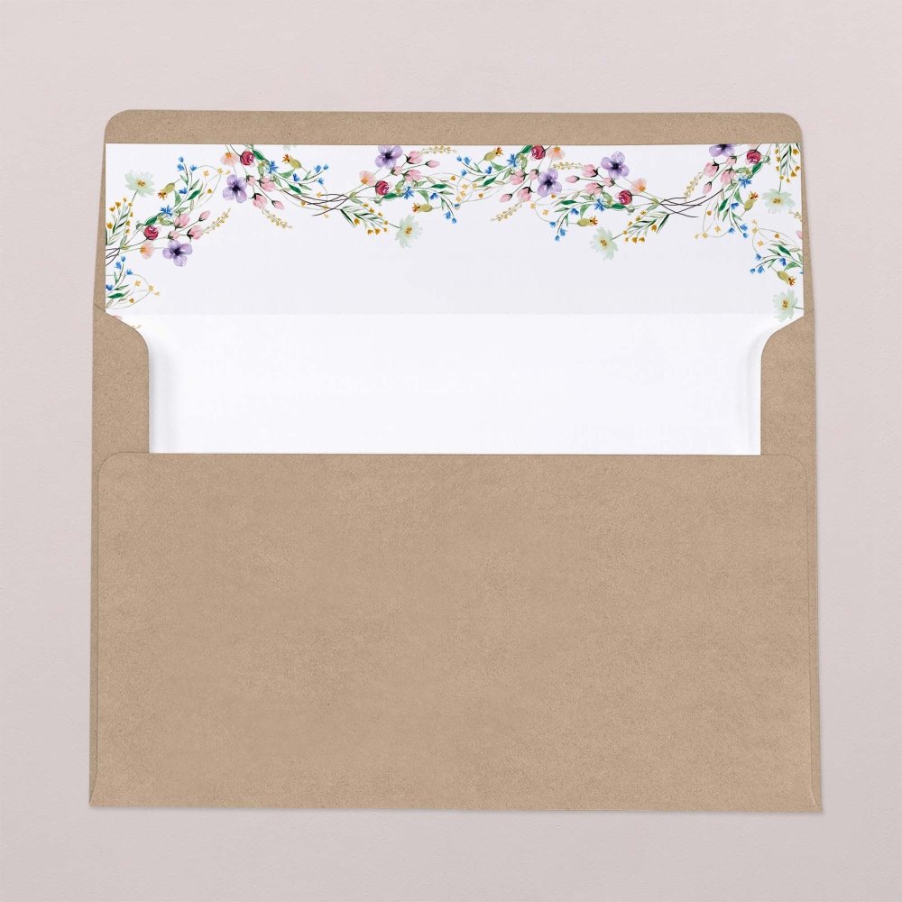 Envelope liners