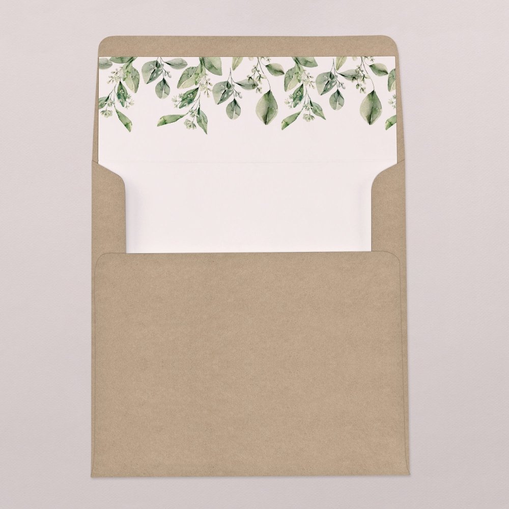 Envelope liners