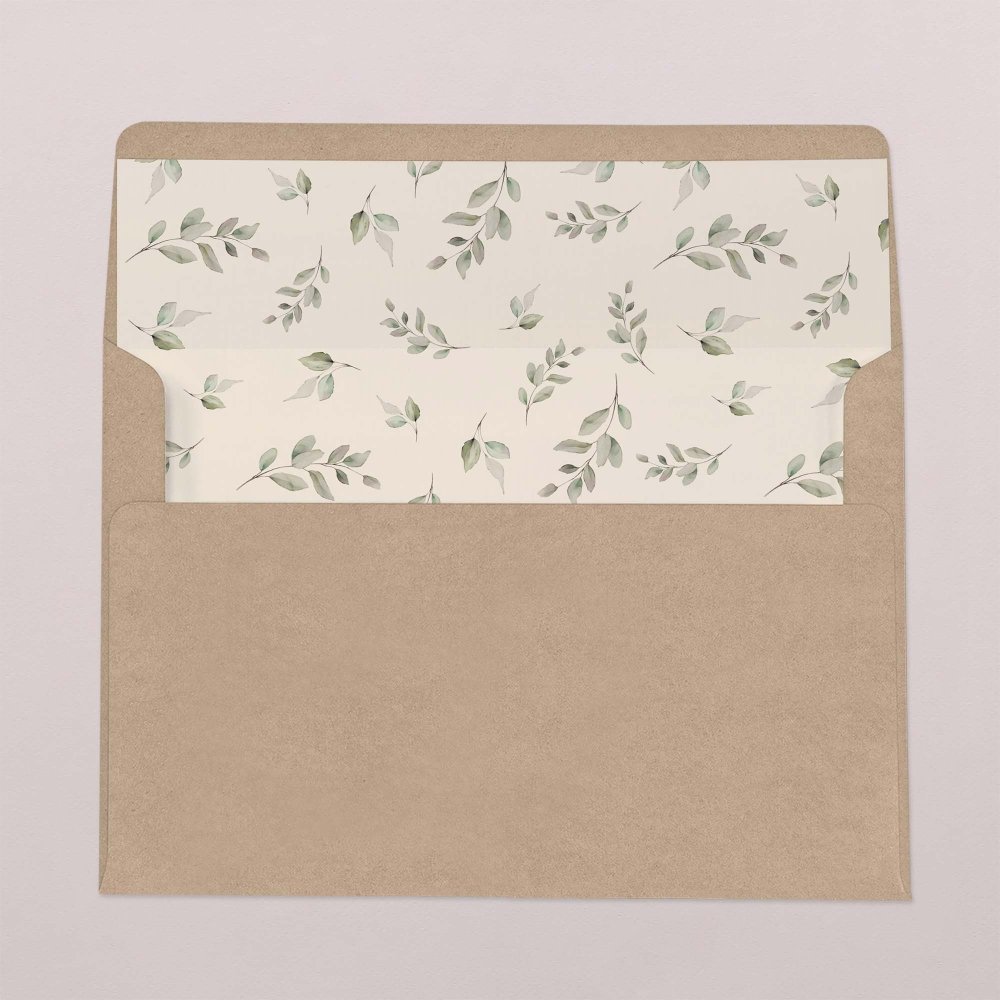 Envelope liners