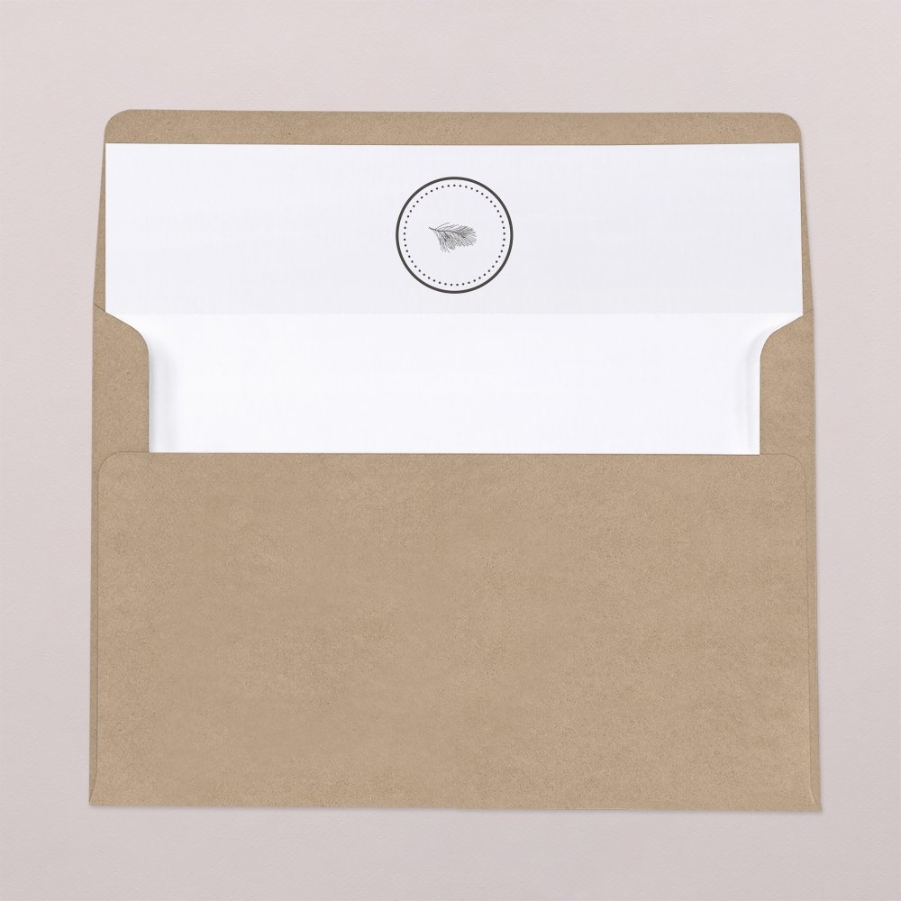 Envelope liner