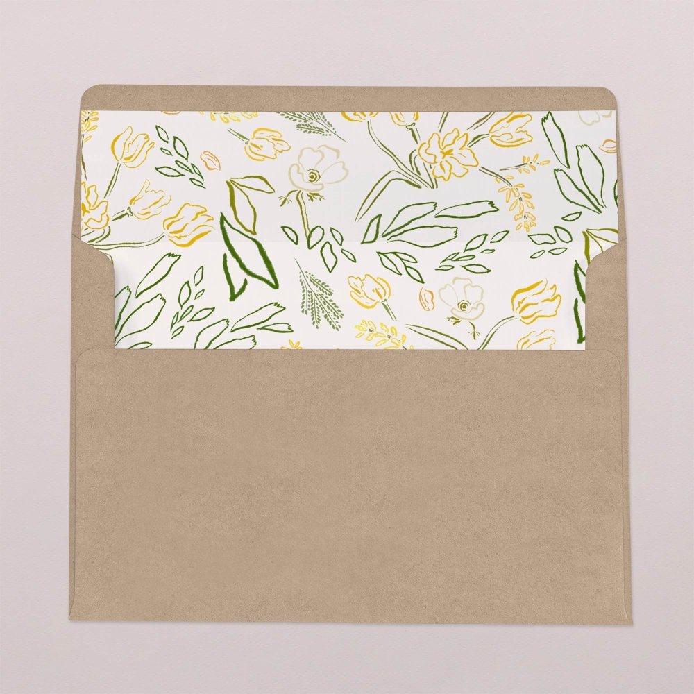 Envelope liners