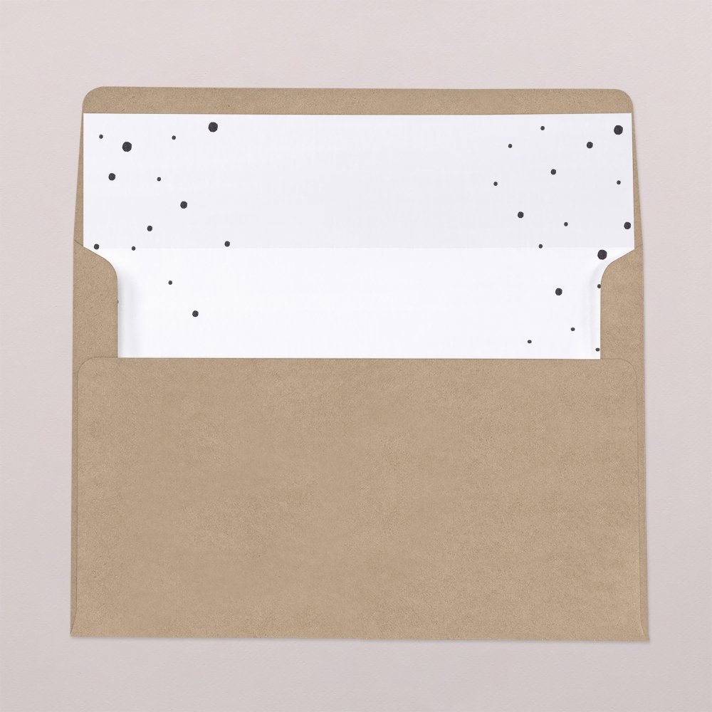 Envelope liner