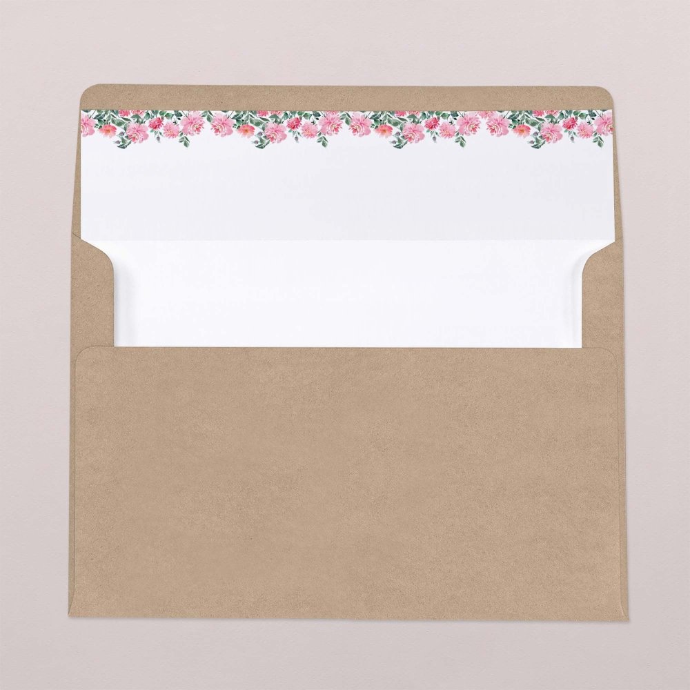 Envelope liners