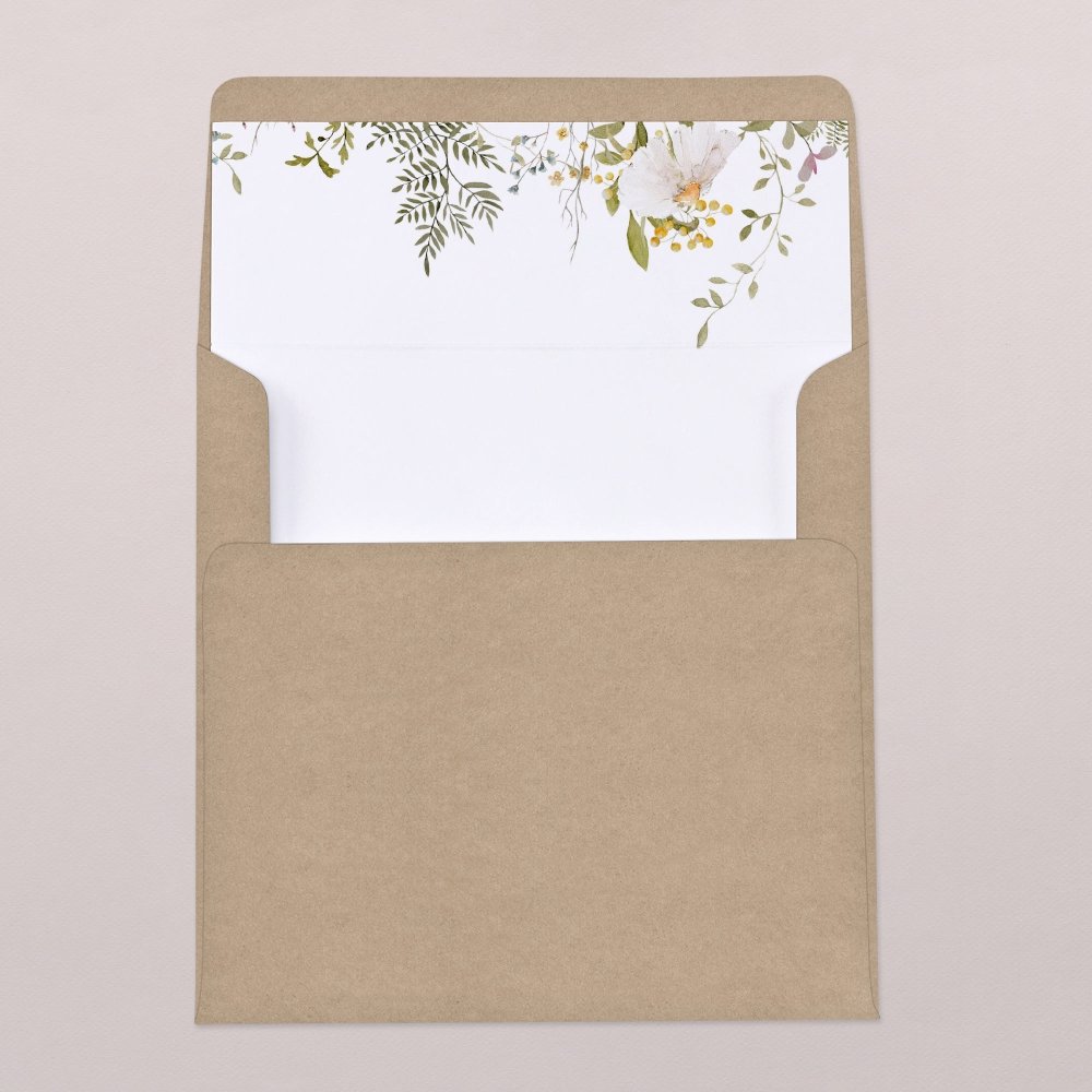 Envelope liners