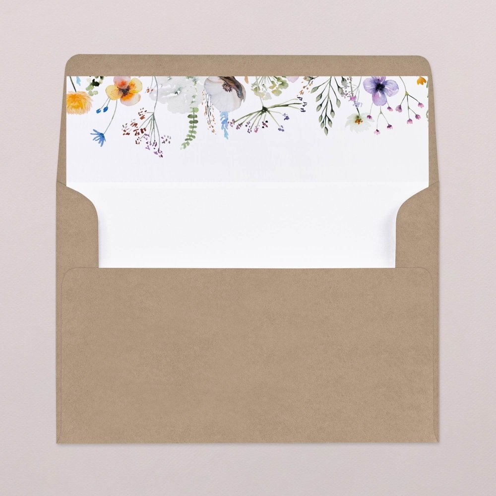 Envelope liners