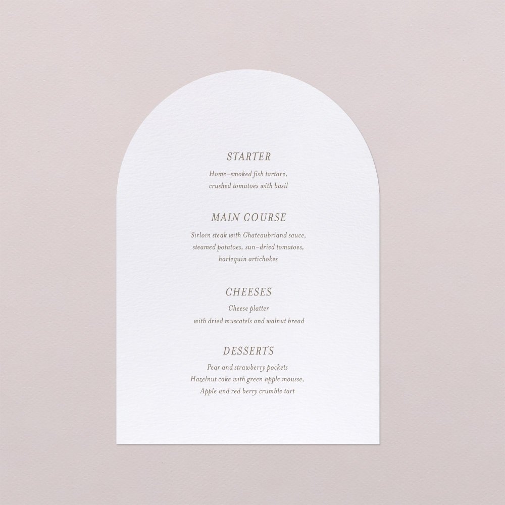 Menus Lara | Cottonbird