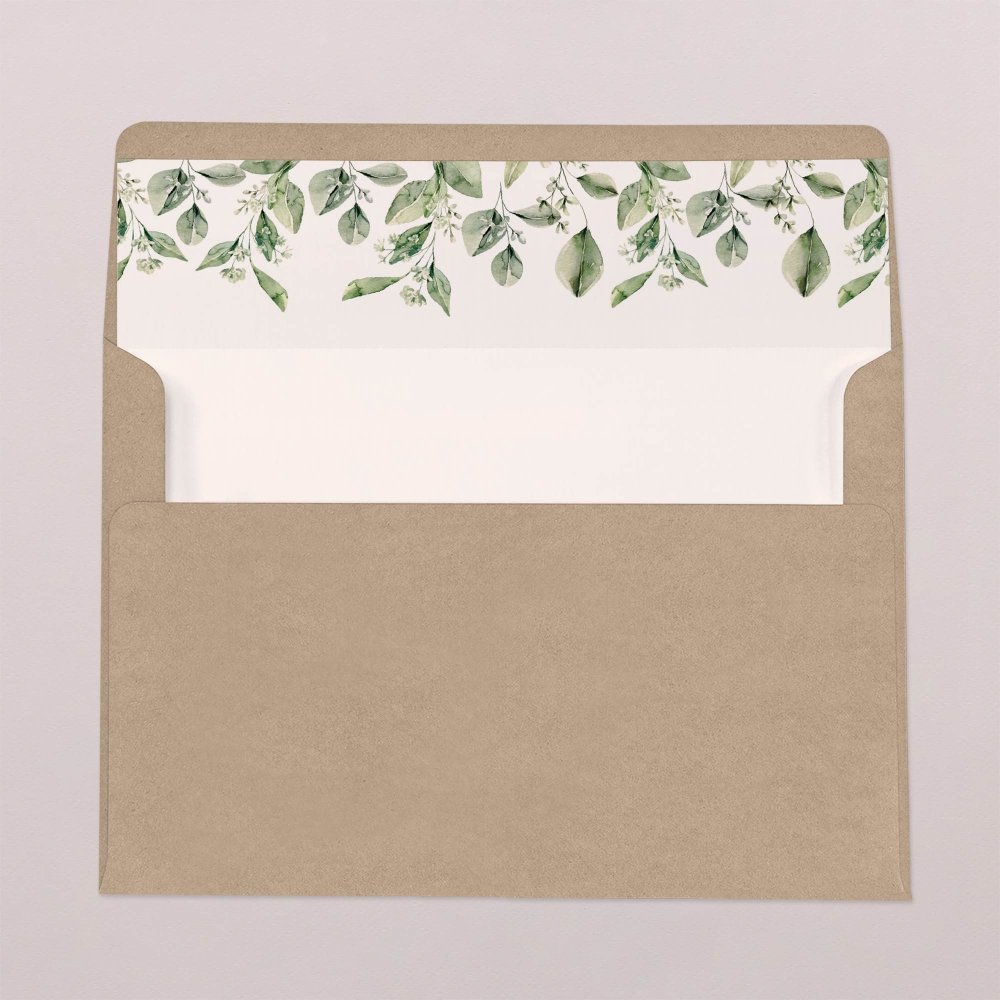 Envelope liners