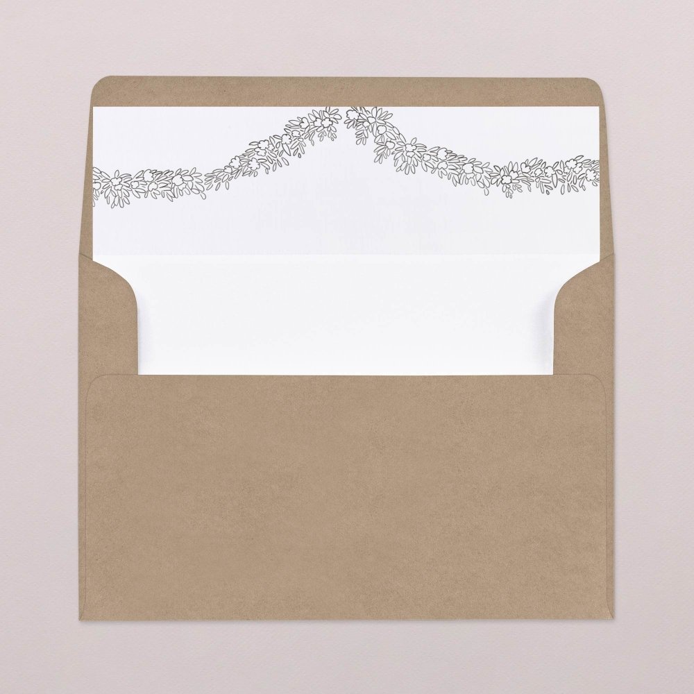 Envelope liners