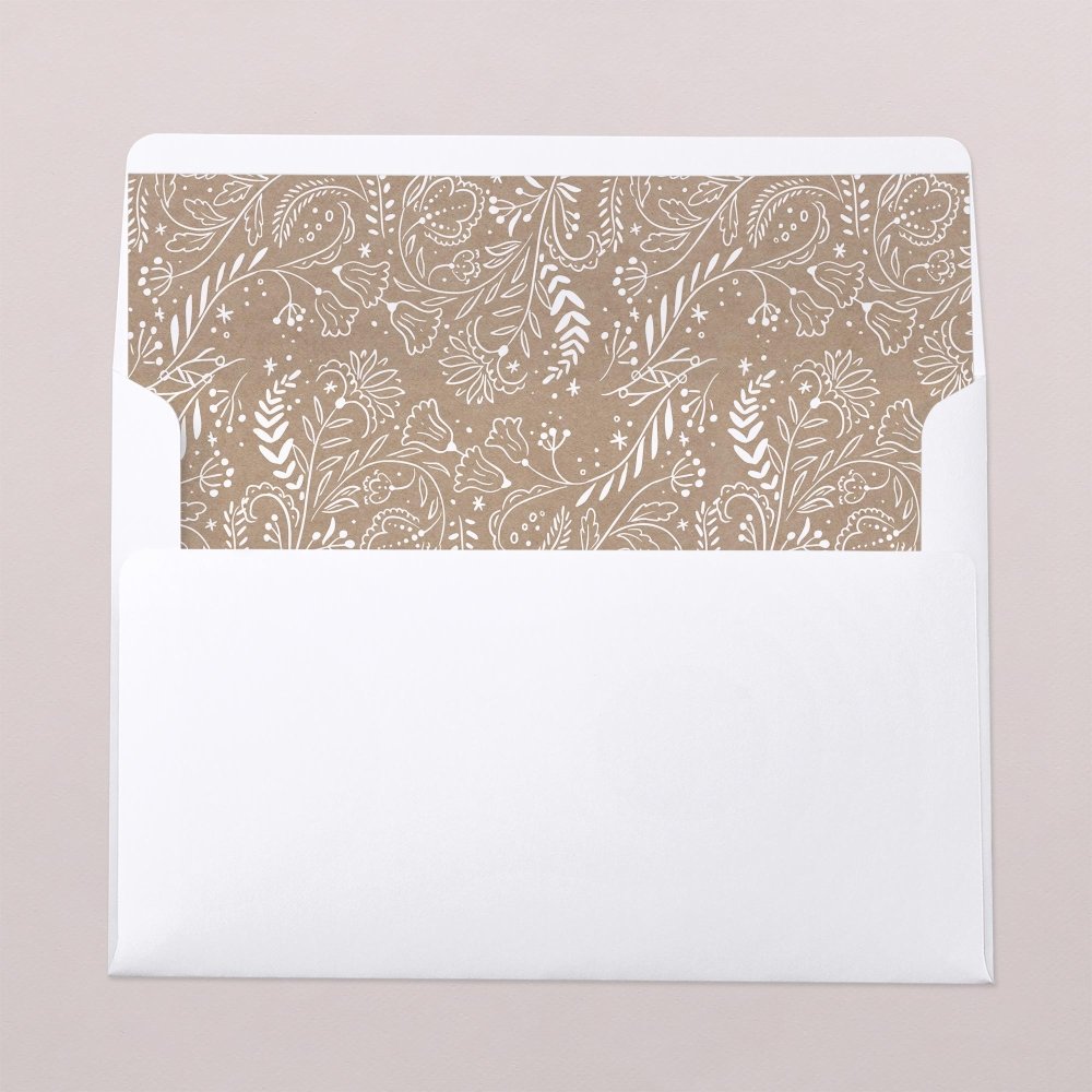 Envelope liner