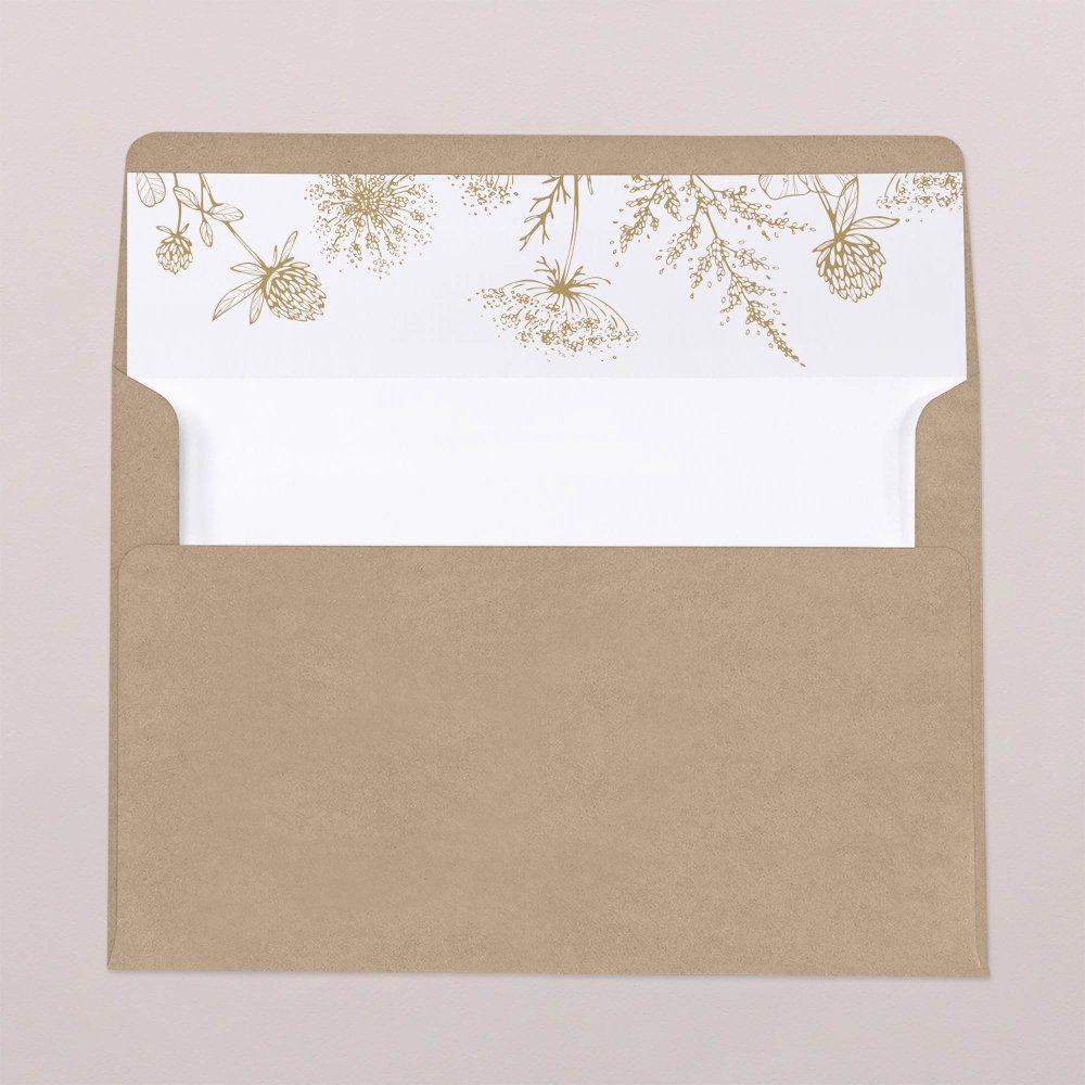 Envelope liners