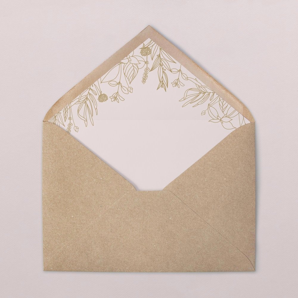 Envelope liners