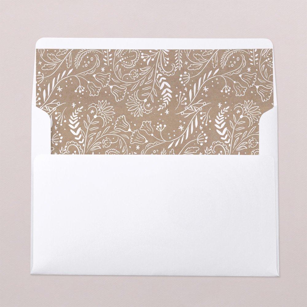 Envelope liner