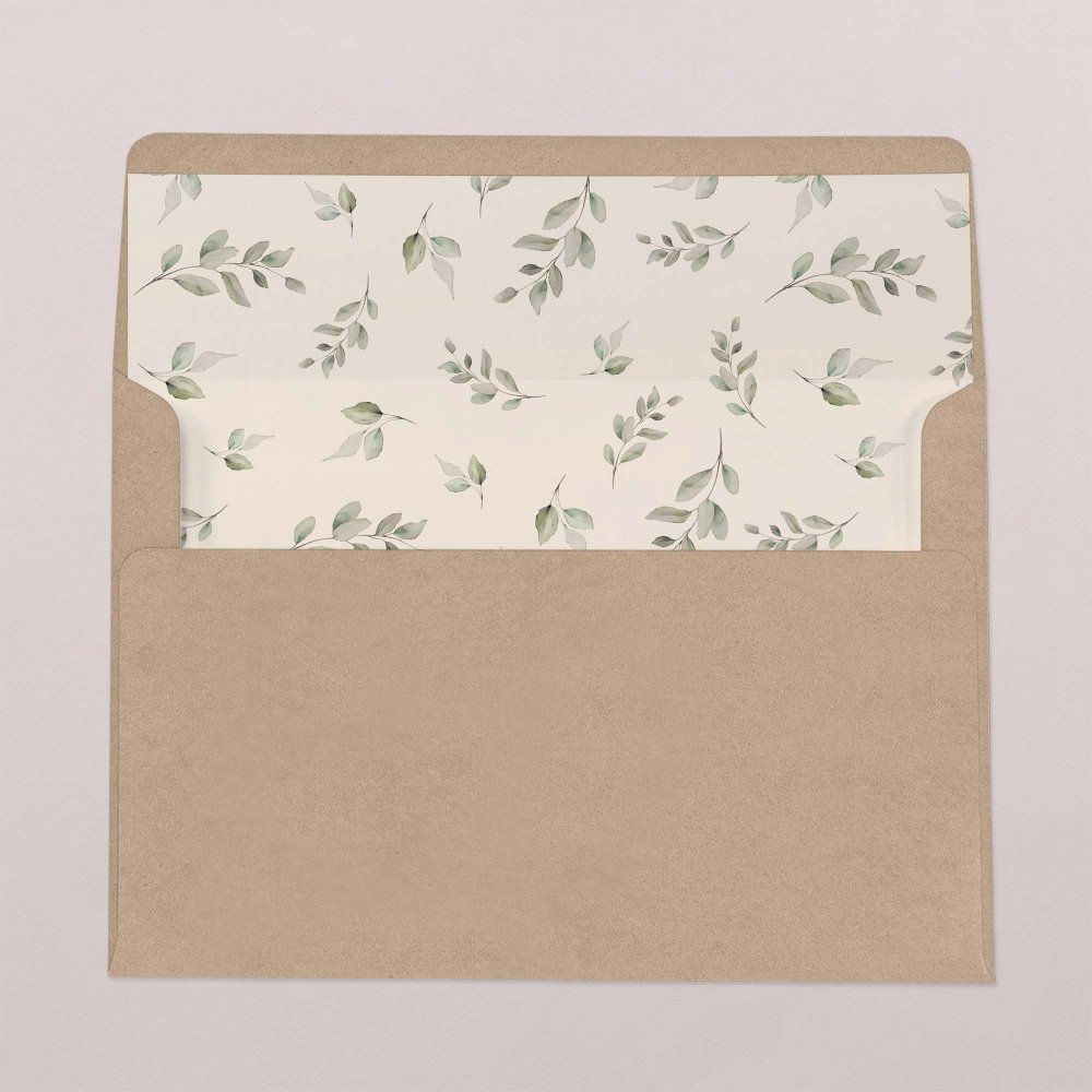 Envelope liners