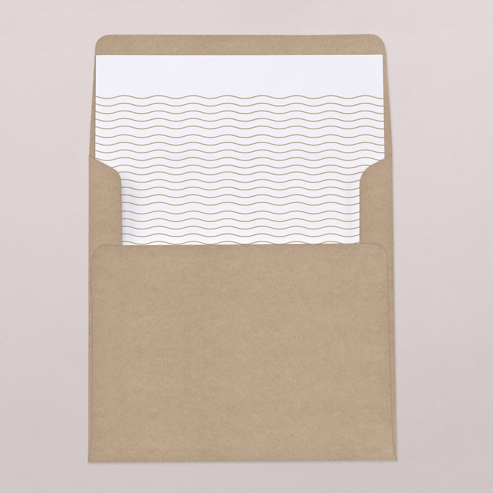 Envelope liner