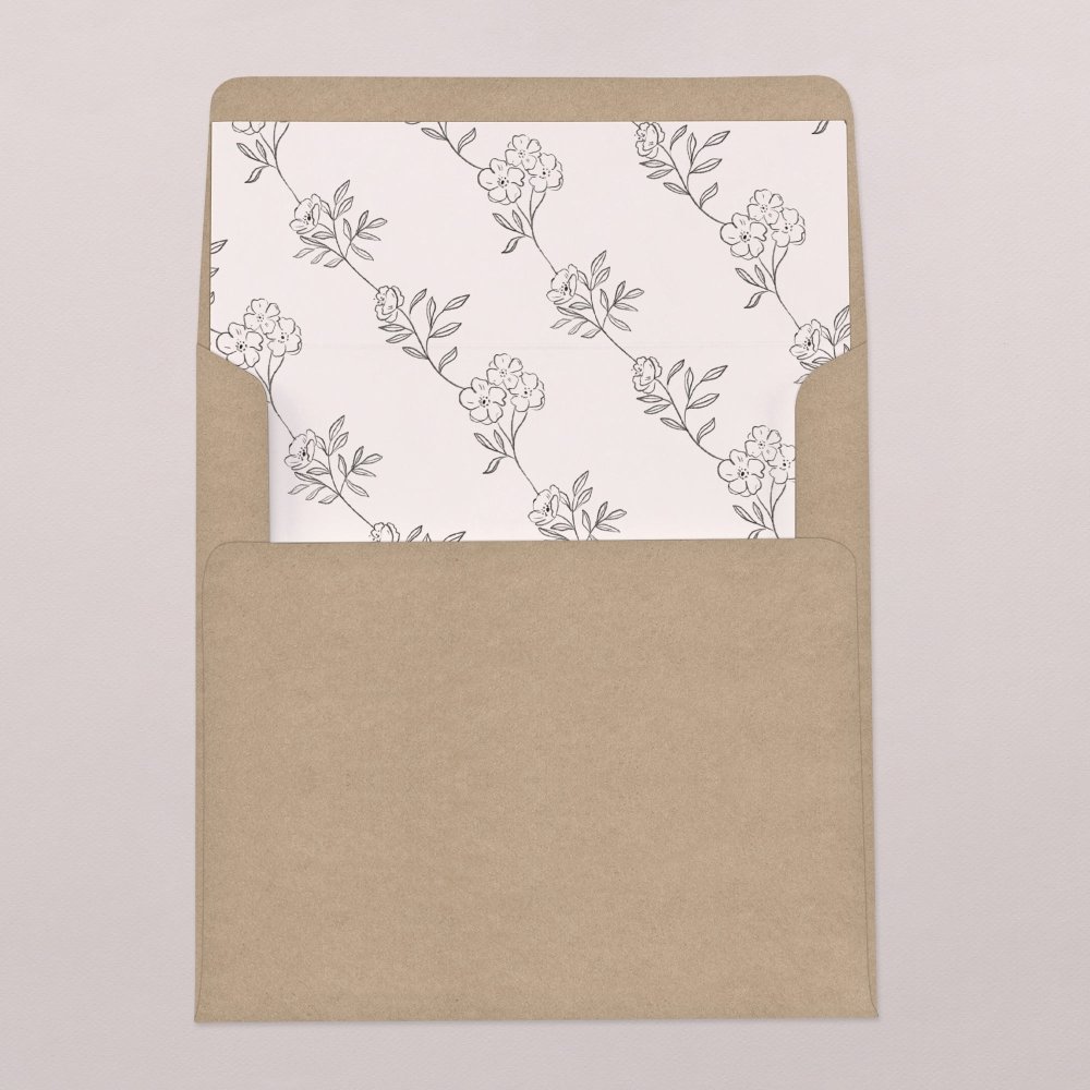 Envelope liners