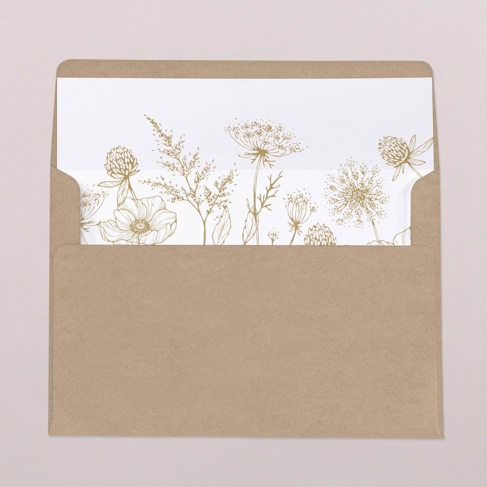 Envelope liners