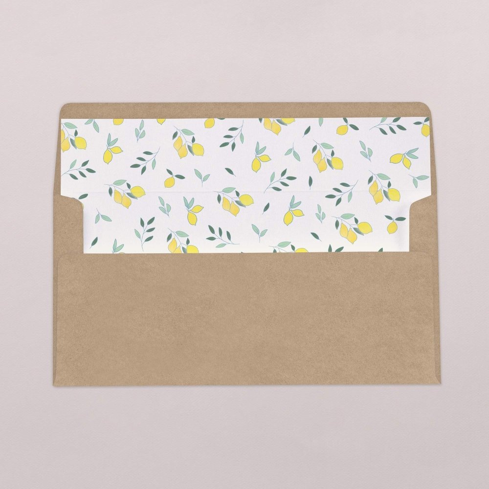 Envelope liners